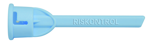 RisKontrol, spidser til trefunktionssprøjte, blå.