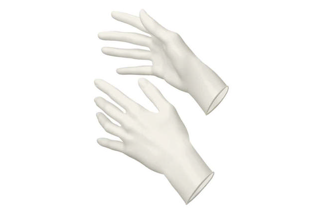 Akzenta TopTouch Plus, Nitril handske hvid , Medium 100stk