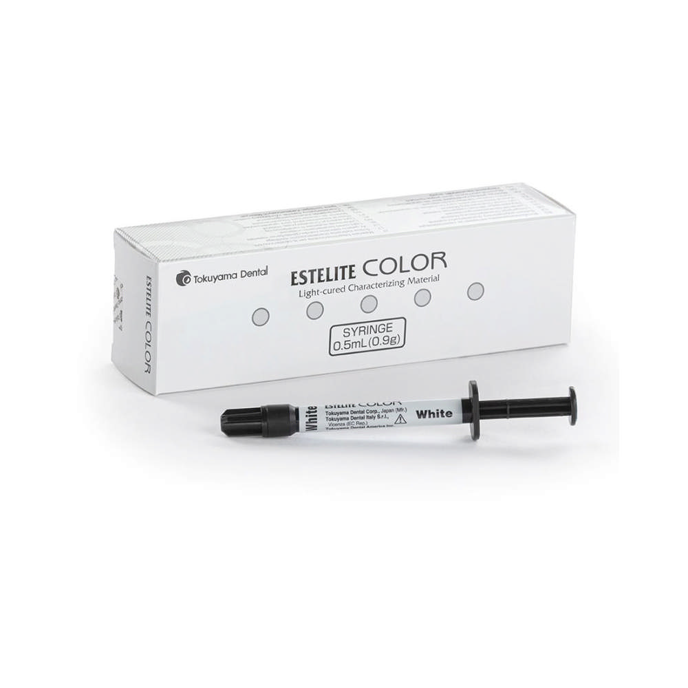 Estelite Color sprøjte 0,9g, White/hvid