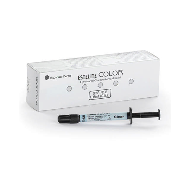 Estelite Color sprøjte 0,9g, Clear/klar