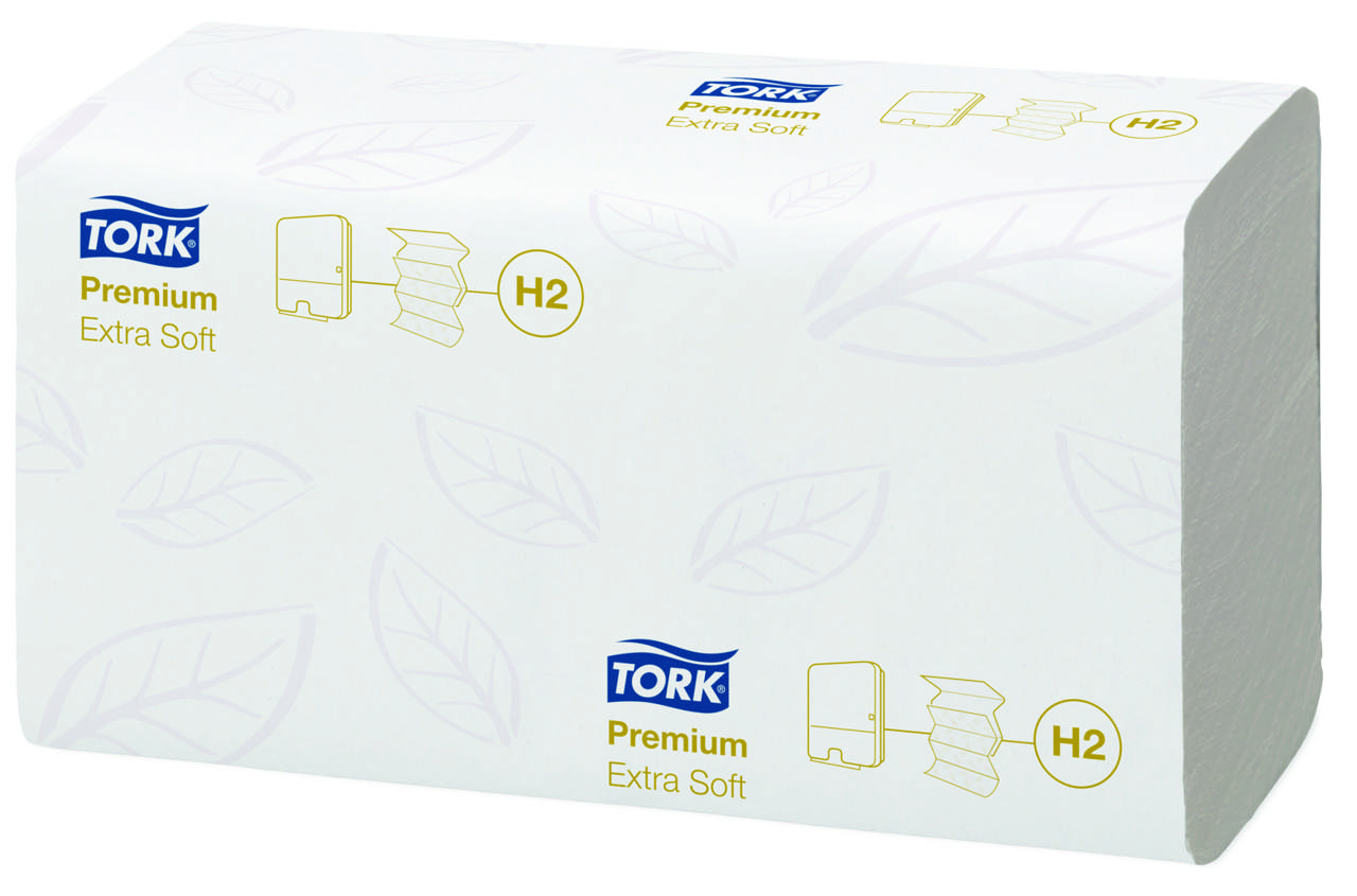 Tork H2 Xpress Extra Soft Multifold 21 x 100 stk