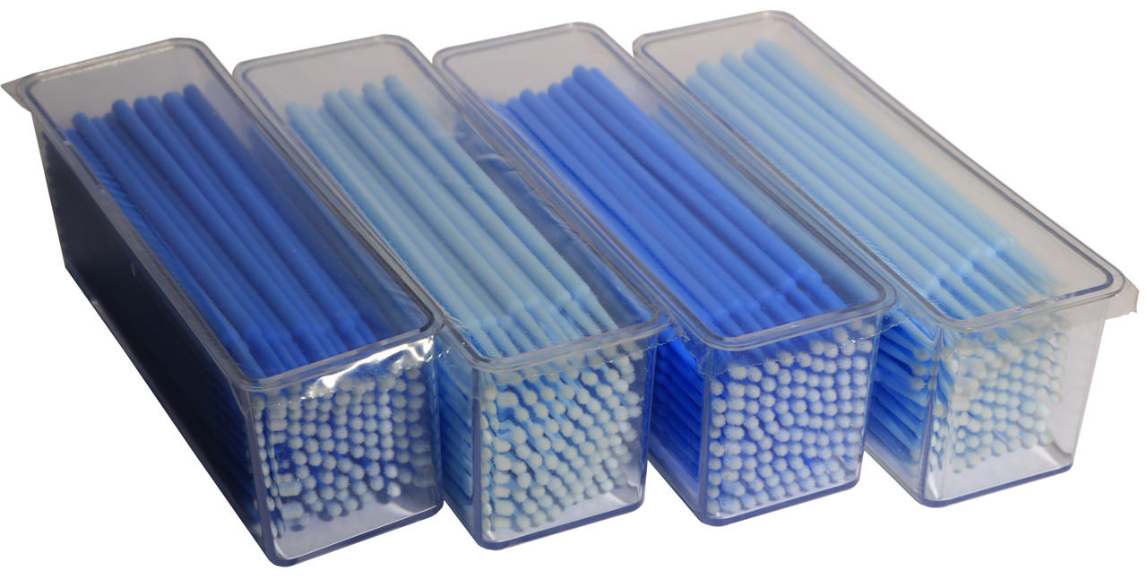 Conzept mikroapplikatorer regular, blå, 4x100 stk.