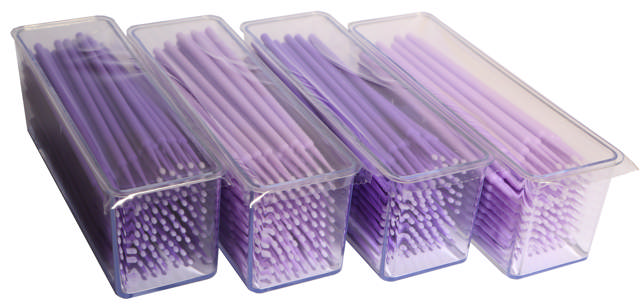 Conzept mikroapplikatorer, superfin, lilla, 4x100 