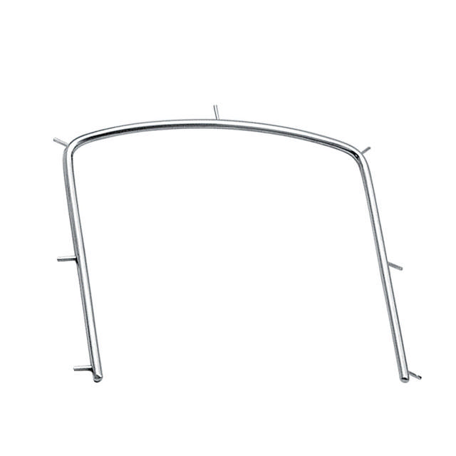 Kofferdam ramme, 3-sidet, Metal  13x13 cm