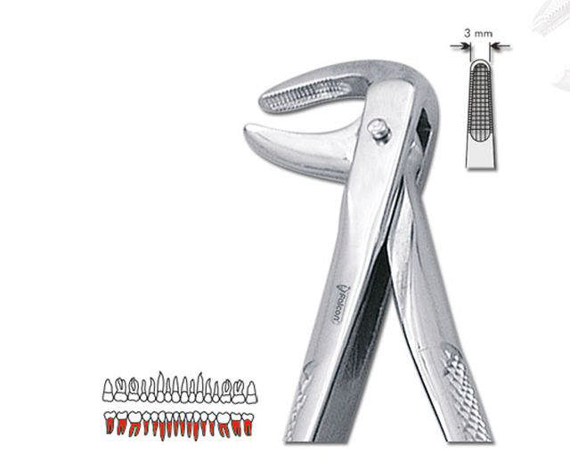 Ekstraktionstang nr. 74N, Rodtang UK