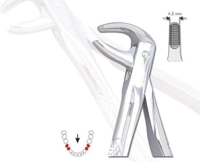 Ekstraktionstang nr. 75 Præmolar UK