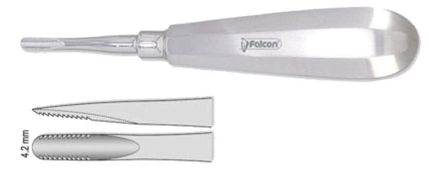 Elevator Lindo-Levian, m. riflede kanter, 1 stk.