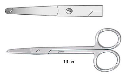 Saks Spencer med krog, 13 cm, 1 stk.