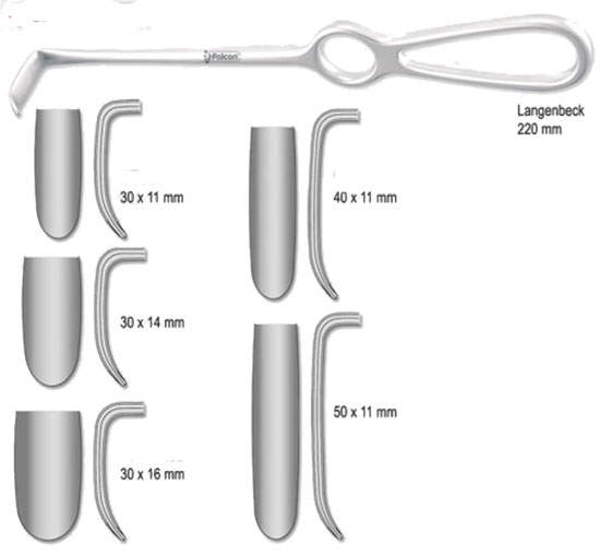 Sårhage 30x11 mm, 22 cm, 1 stk.