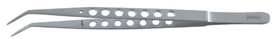 Pincet Perfora, med perforationer, 16 cm