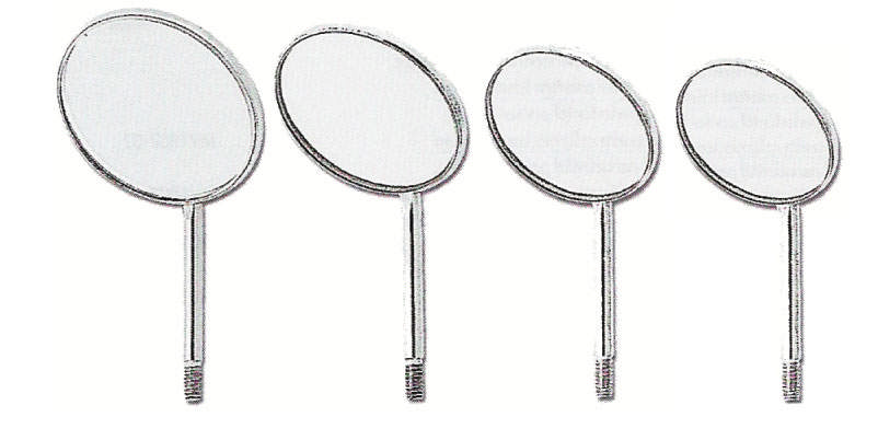 Mundspejle, nr. 3, diameter 20 mm, 12 stk.