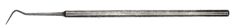 Sonde, lige, med 8-kantet skaft