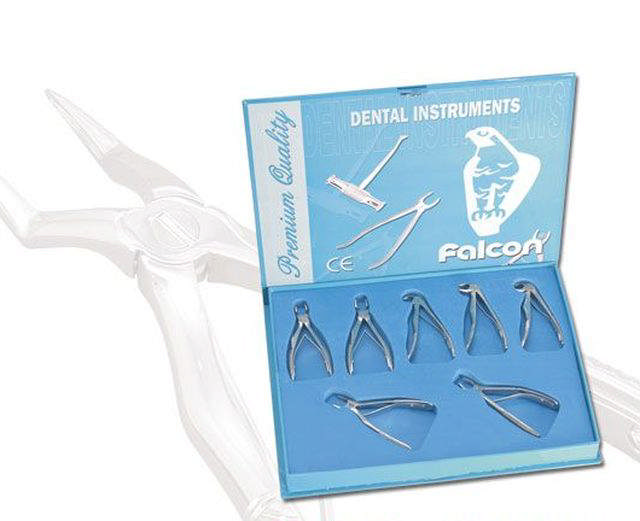 Ekstraktionstang til børn, Sæt med 7 stk.