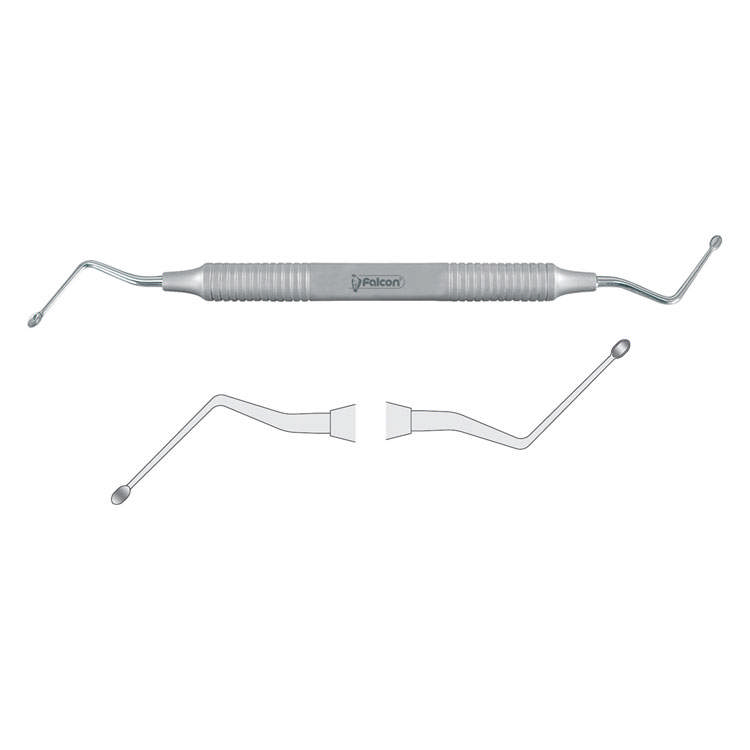 Skarpske Hemingway, skemål: 2 x 3,5 mm, skeformet