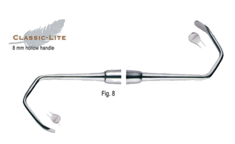 Sinus-Løft, curette, fig. 8
