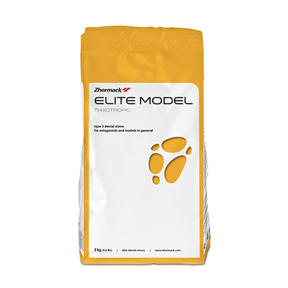 Elite Model gips Fast, Type 3, hvid, 3 kg.