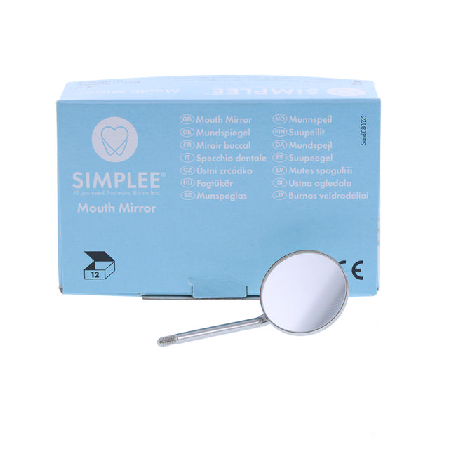 Simplee mundspejle plane, str. 4, 12 stk.