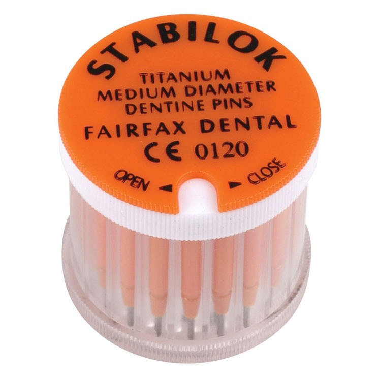Stabilok parapulpale stifter 0,76 mm orange, 20 stk.