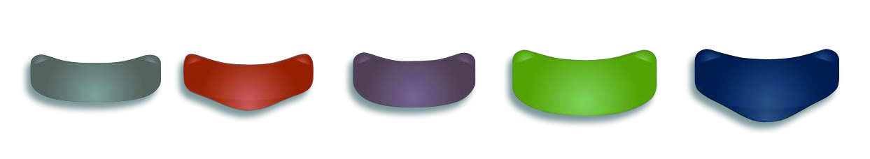 Garrison, Slick Bands matricer SXR150, rød, 60 stk.