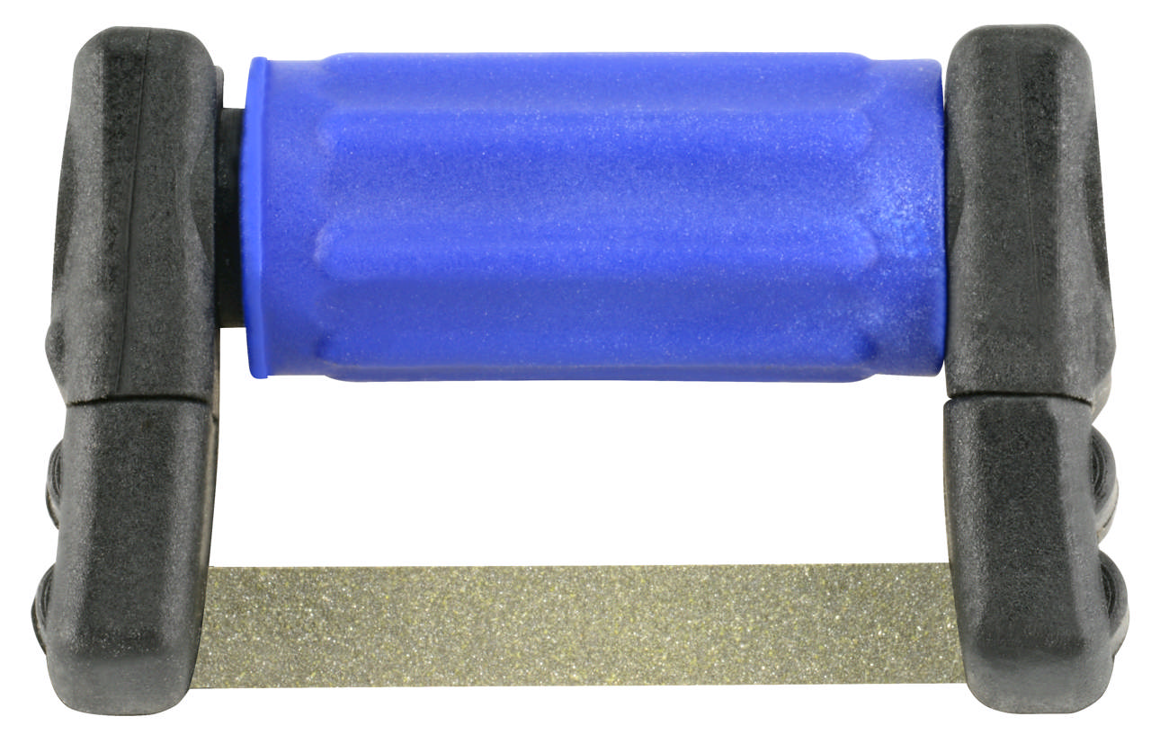 FitStrip enkeltsidet pudsestrip, medium, blå, 10