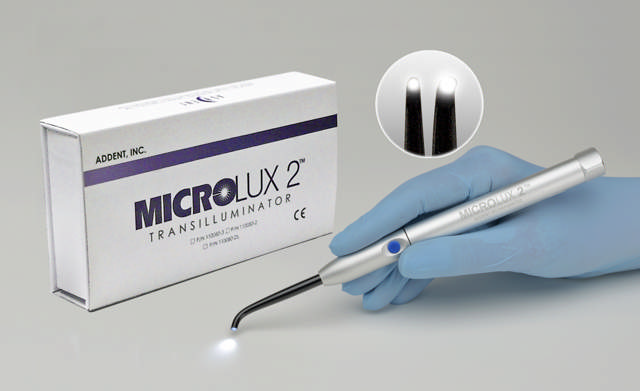 Microlux 2. Diagnostik med 3 mm lysleder