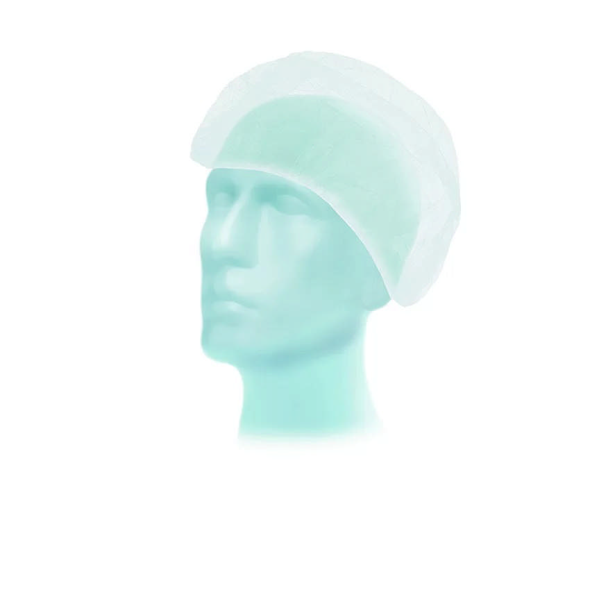 Operationshuer, hvide, 100 stk.